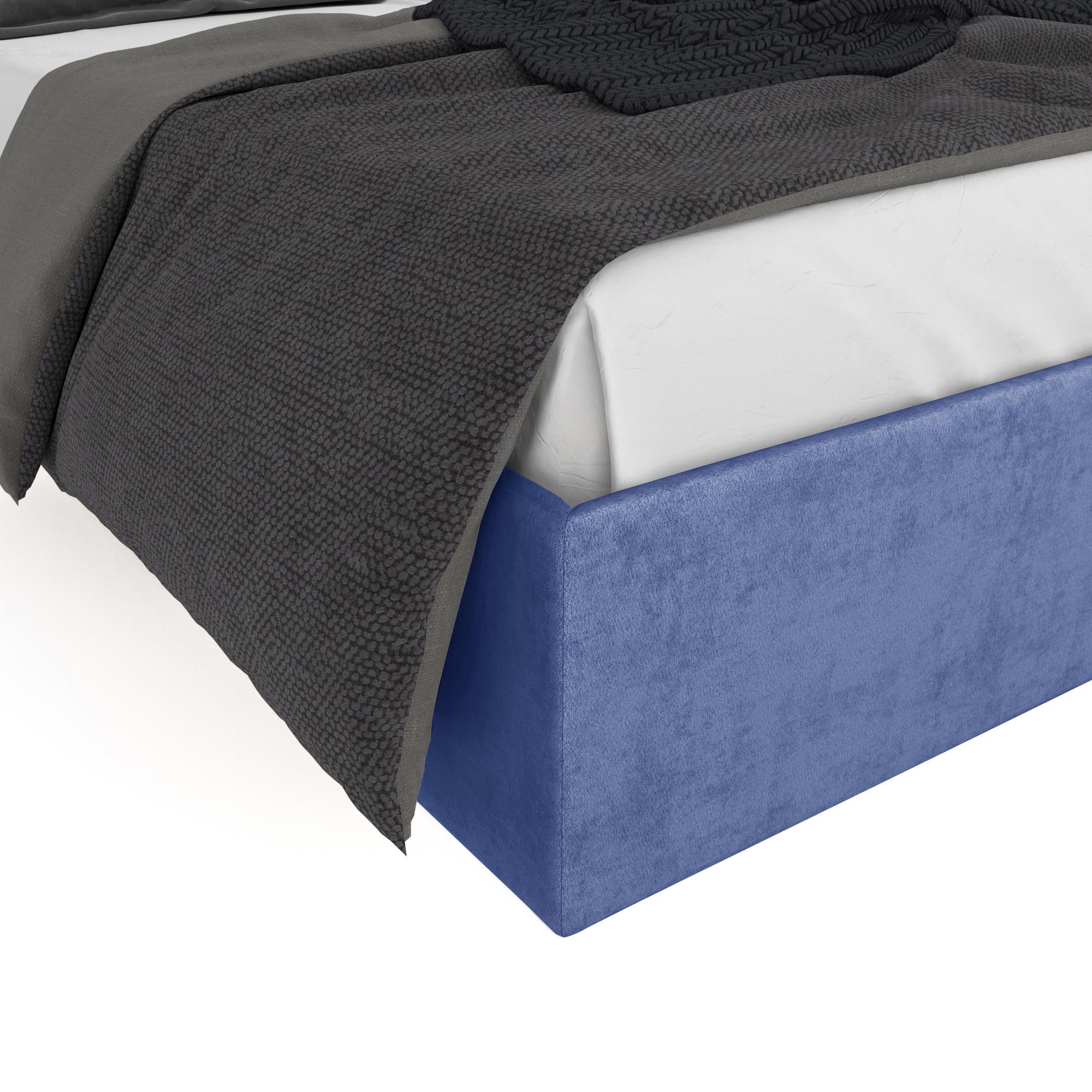 Кровать Делия синяя 160х200 изображение товара
