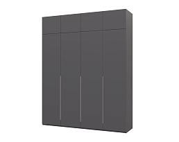 Изображение товара Распашной шкаф Пакс Альхейм 24 grey (silver) ИКЕА (IKEA) на сайте adeta.ru