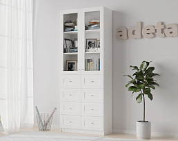 Изображение товара Книжный шкаф Билли 318 white ИКЕА (IKEA) на сайте adeta.ru