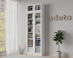 Изображение товара Книжный шкаф Билли 384 white ИКЕА (IKEA) на сайте adeta.ru