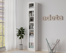 Изображение товара Книжный шкаф Билли 382 white ИКЕА (IKEA) на сайте adeta.ru