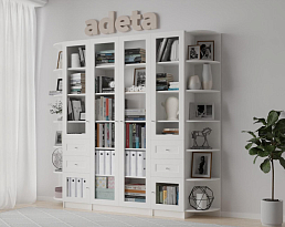 Изображение товара Книжный шкаф Билли 415 white ИКЕА (IKEA) на сайте adeta.ru